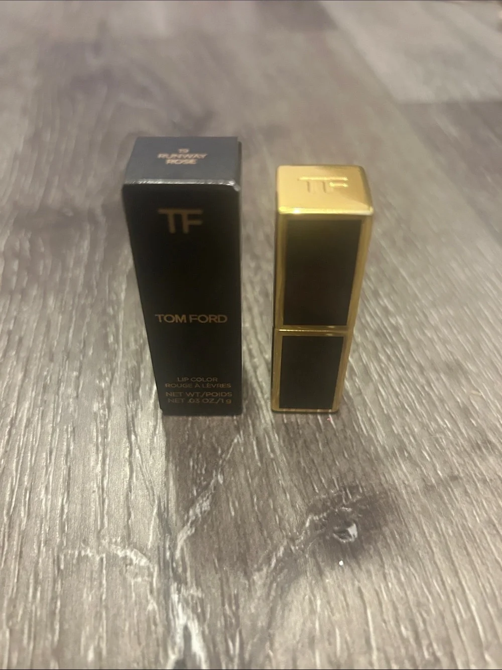 Tom Ford💋1-Mini Runway Rose Lip Color Lipstick .03oz. 1g / Made in Belgium / NIB